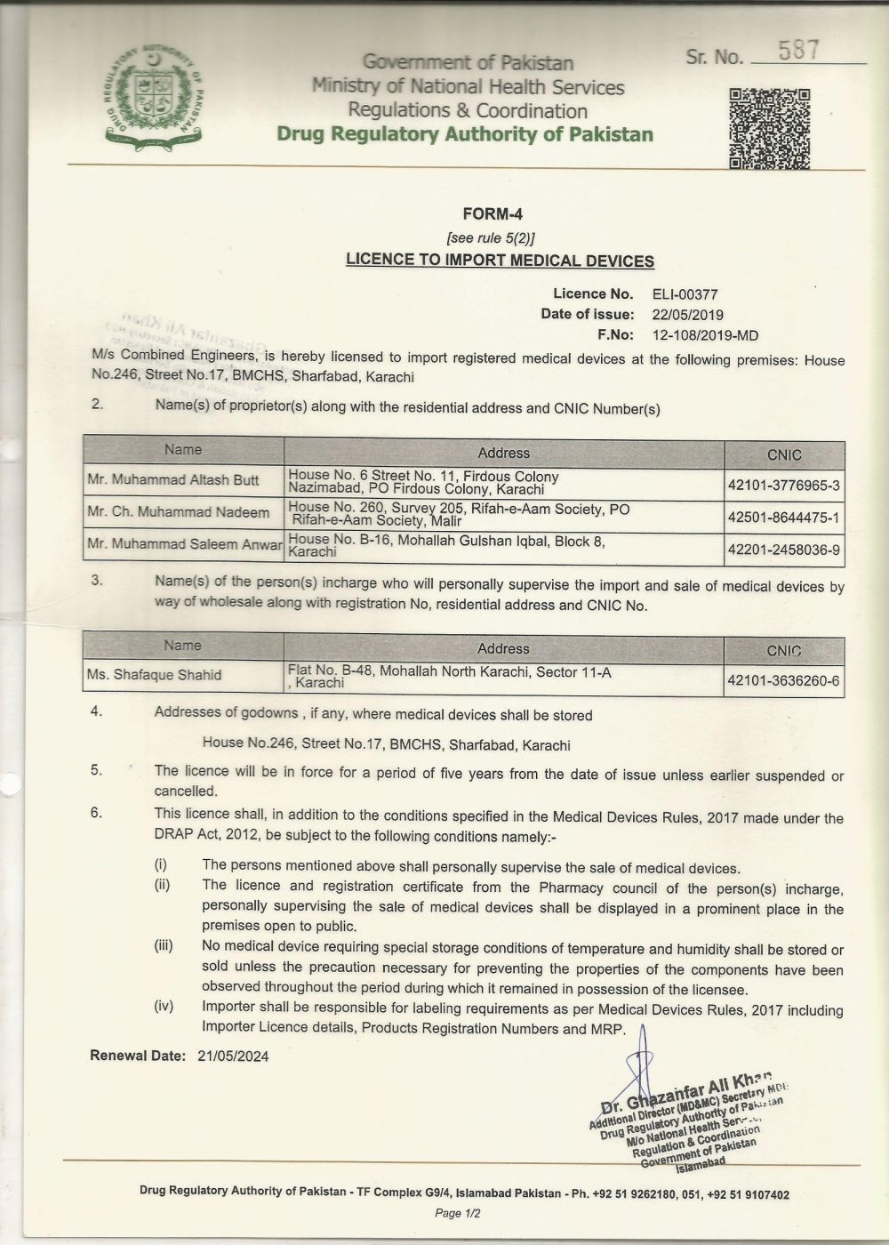 Drap License